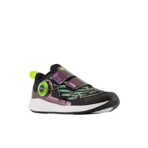 Size 1 Youth New Balance Black and Yellow Athletic Sneakers with Mesh Design